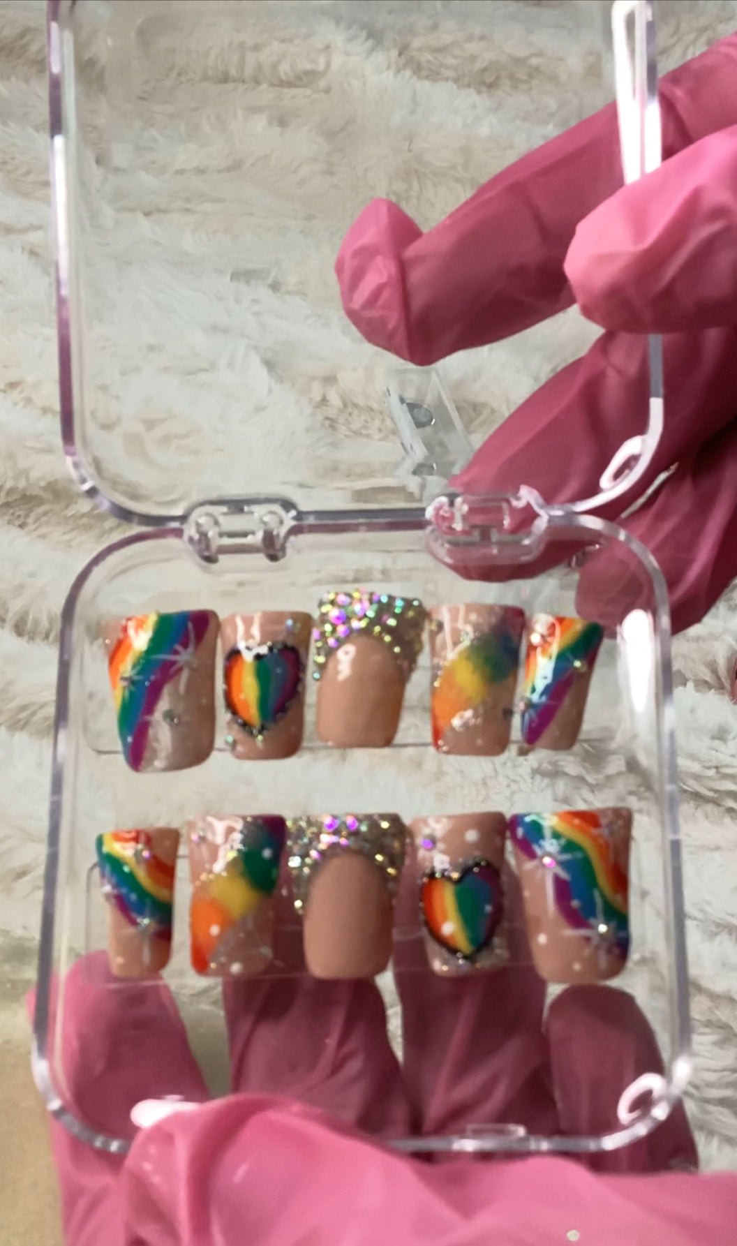 Pride Press On Nails - Kay’s Custom Nails
