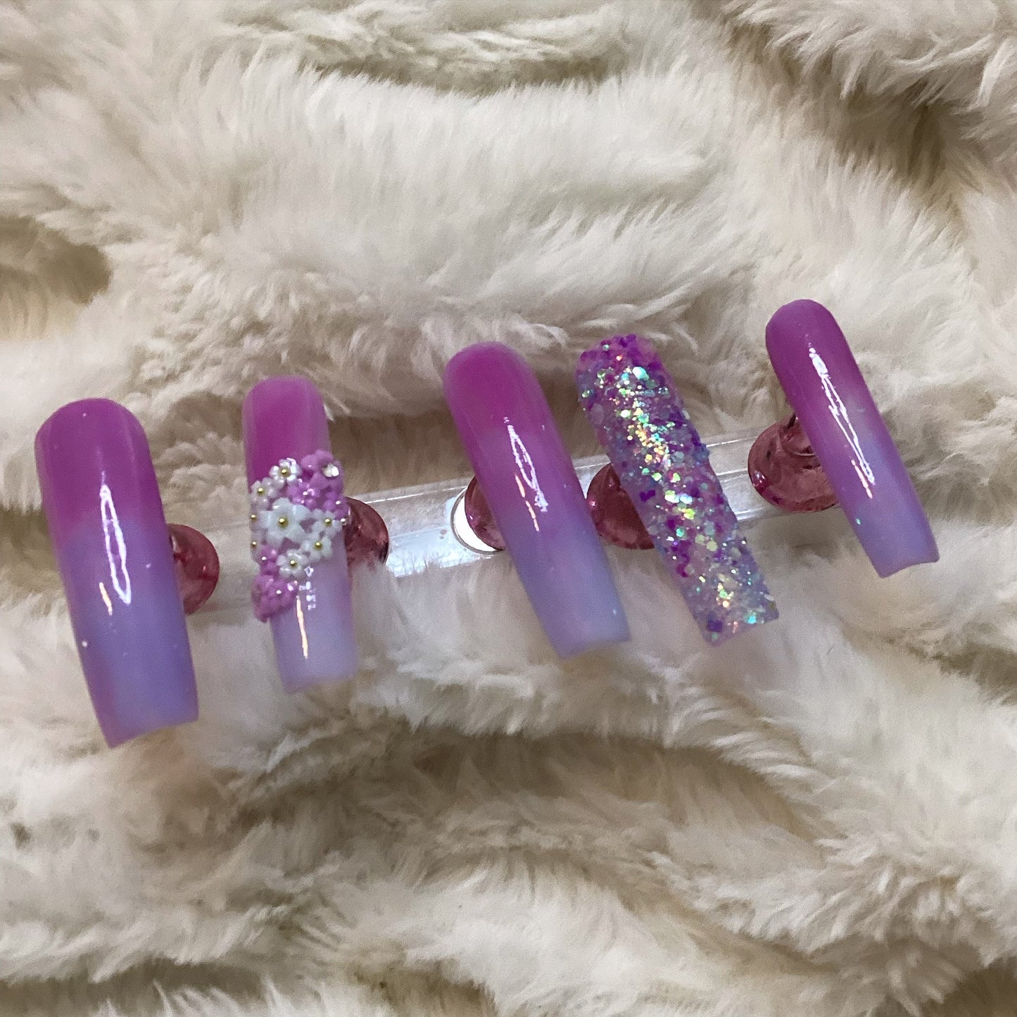 Purple Ombré - Kay’s Custom Nails